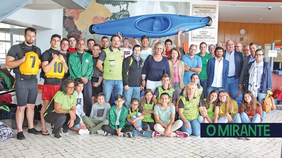 Divulgação de Kayak Polo em Santarém Divulgação de Kayak Polo em Santarém