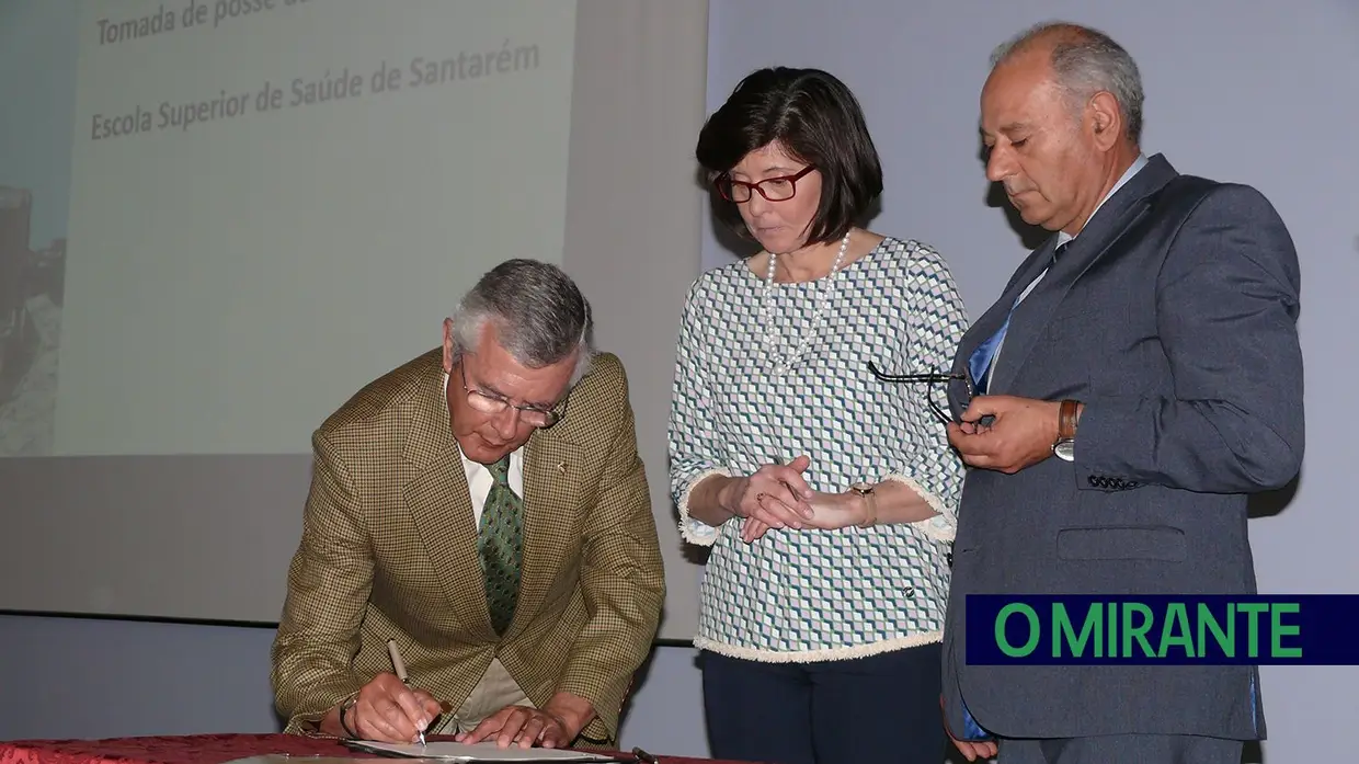 Tomada de posse da Directora da Escola Superior de Saúde de Santarém