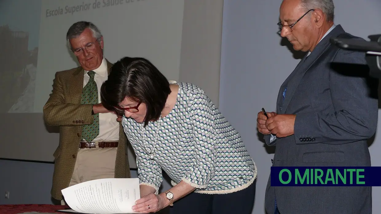 Tomada de posse da Directora da Escola Superior de Saúde de Santarém