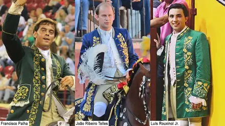 Corrida de toiros no Campo Pequeno com um curro de Toiros da Ganadaria Grave Corrida de toiros no Campo Pequeno com um curro de Toiros da Ganadaria Grave
