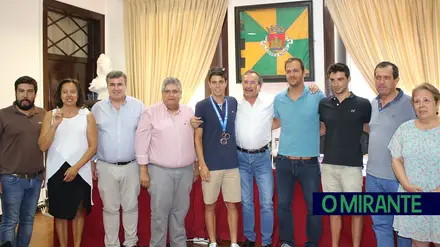 Campeão do mundo Ricardo Batista recebido na Câmara de Torres Novas Campeão do mundo Ricardo Batista recebido na Câmara de Torres Novas