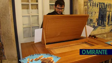 O organista Ricardo Toste O organista Ricardo Toste