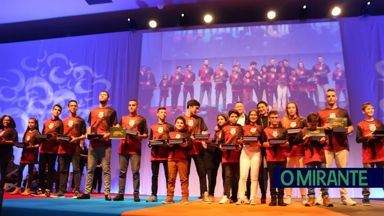 Gala de Mérito Desportivo de VFX distinguiu atletas do concelho