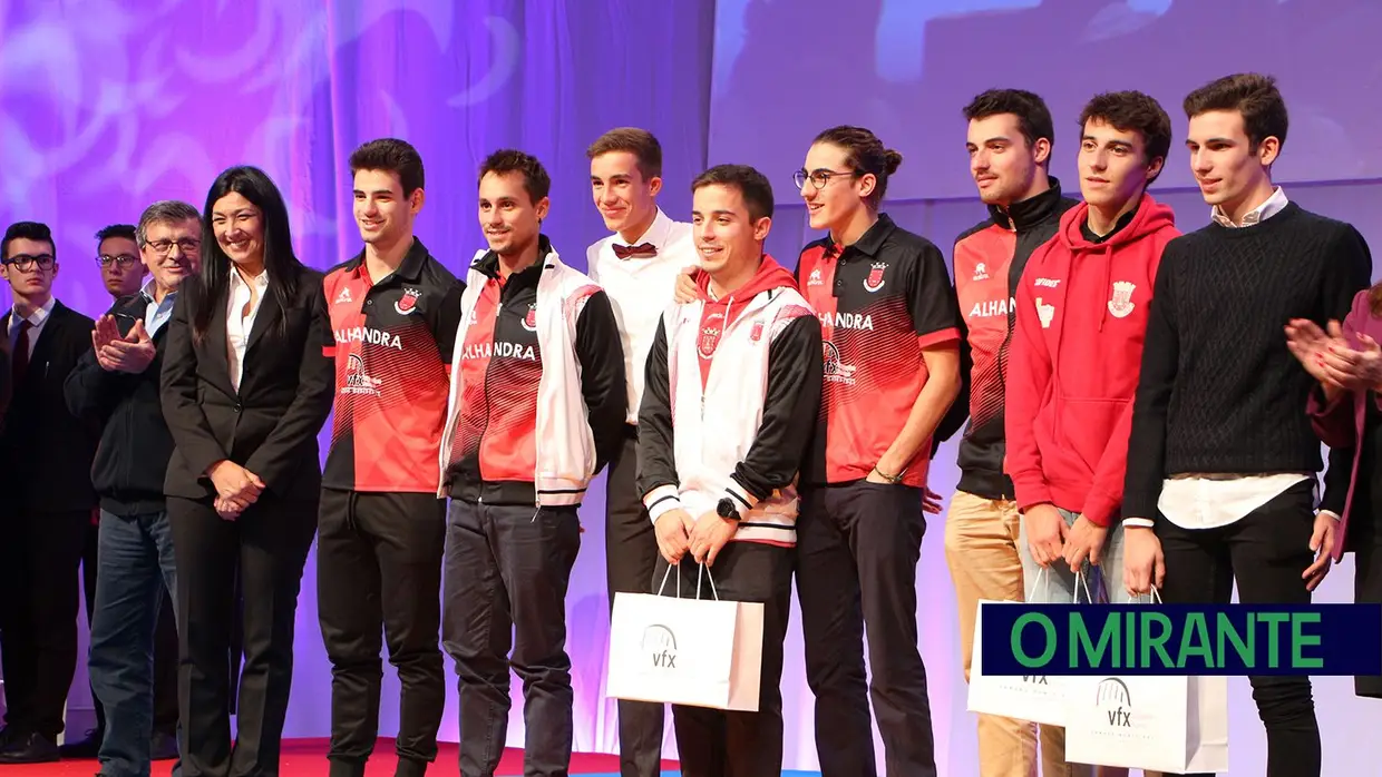 Gala de Mérito Desportivo de VFX distinguiu atletas do concelho