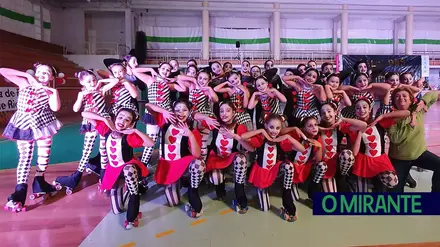 A secção de patinagem artística do Clube Desportivo de Torres Novas A secção de patinagem artística do Clube Desportivo de Torres Novas