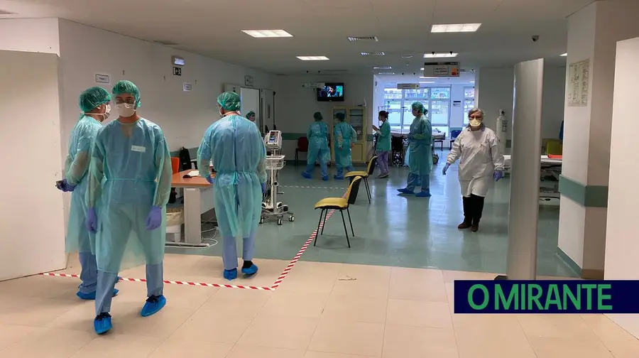 Hospital de Santarém começa a voltar à normalidade Hospital de Santarém começa a voltar à normalidade