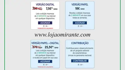 O MIRANTE tem novos preços na assinatura digital O MIRANTE tem novos preços na assinatura digital