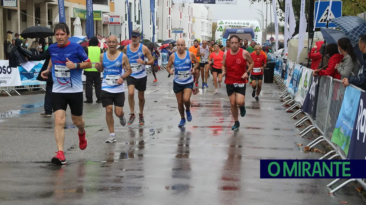 Atleta da terra no pódio dos 20 Kms de Almeirim