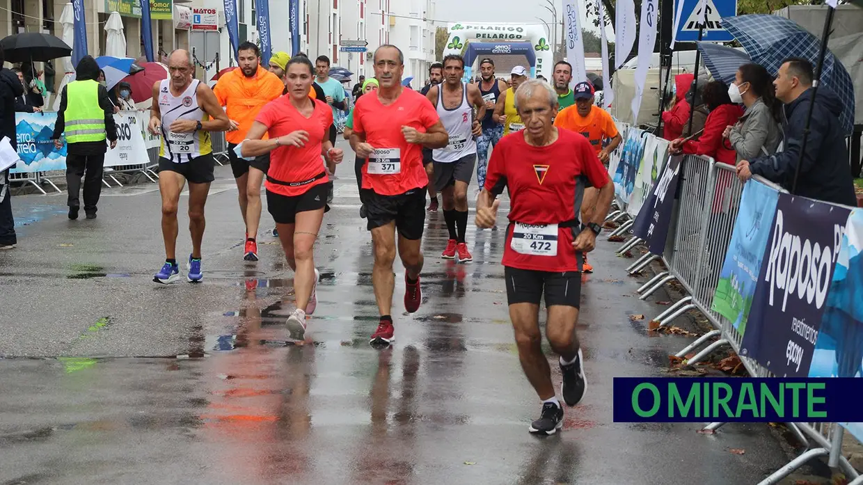 Atleta da terra no pódio dos 20 Kms de Almeirim