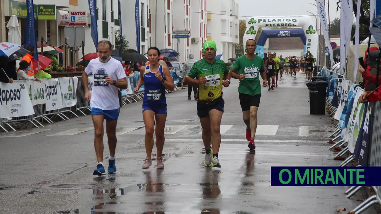 Atleta da terra no pódio dos 20 Kms de Almeirim