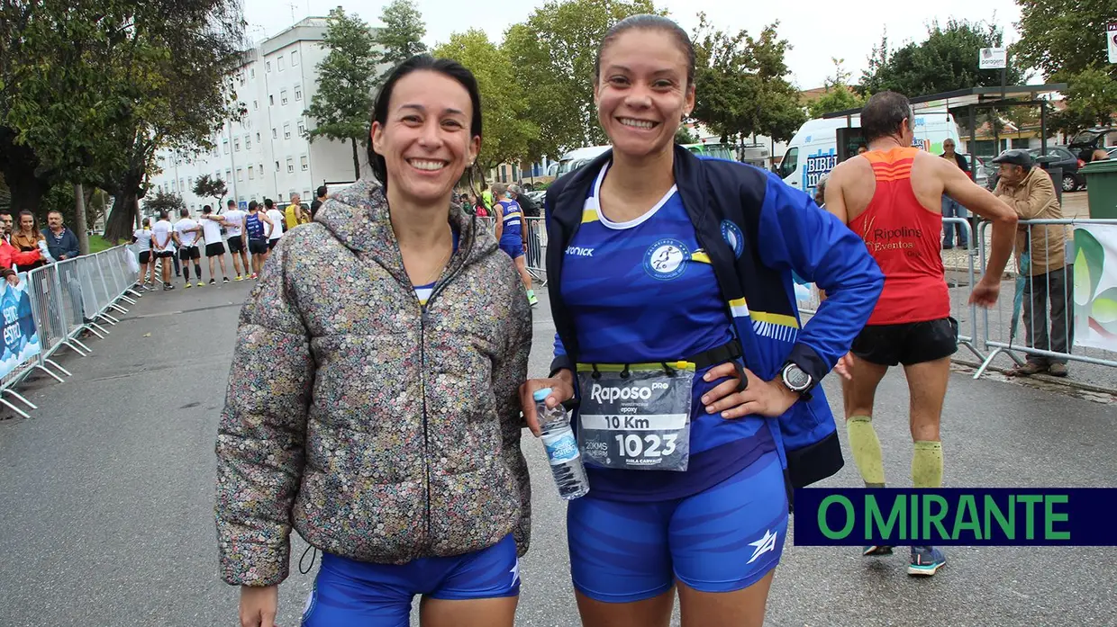 Atleta da terra no pódio dos 20 Kms de Almeirim