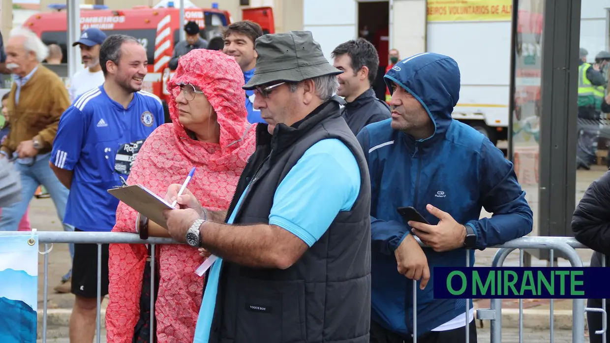 Atleta da terra no pódio dos 20 Kms de Almeirim