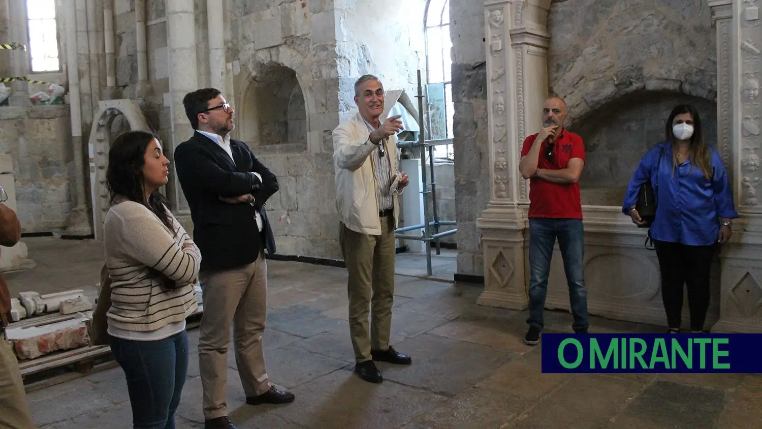 O MIRANTE Vídeo Obras na Igreja de São João do Alporão prontas no