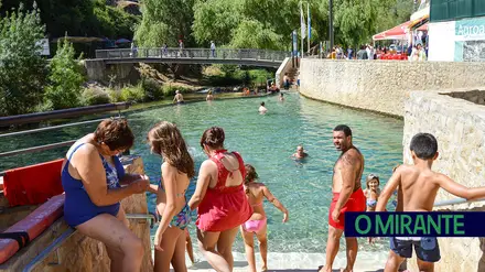 O MIRANTE Obras De Melhoria Na Praia Fluvial Do Agroal