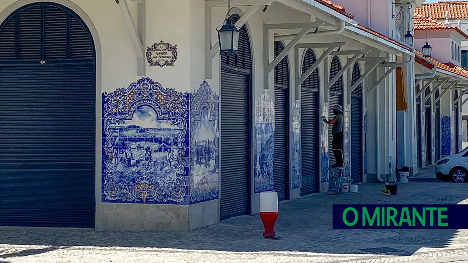 O Mirante Obras No Mercado Municipal De Santar M Mais Uma Despesa