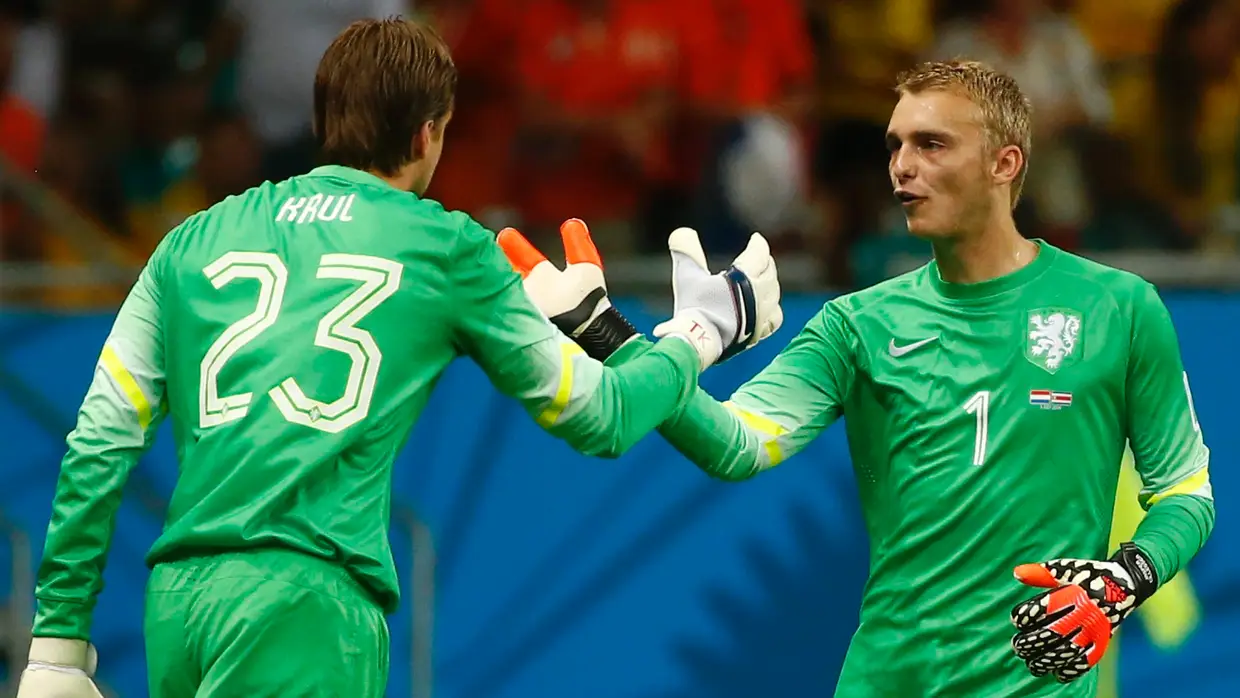 A troca surpreendente de guarda-redes ao minuto 119 do Holanda x Costa Rica. Van Gaal sabia mesmo o que estava a fazer, pois Tim Krul acabou por defender duas penalidades e dar à "laranja mecânica" a passagem às "meias".
