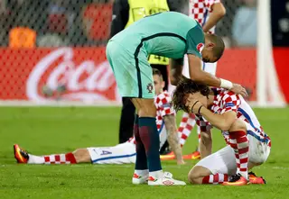 A Croácia saiu de cena nos oitavos de final do Euro 2016, num encontro que só ficou decidido no prolongamento