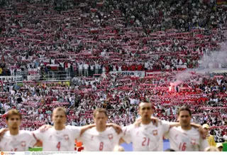 No Alemanha'2006, o último Mundial em que a Polónia marcou presença, o forte apoio nas bancadas foi insuficiente para que os polacos fossem além da fase de grupos