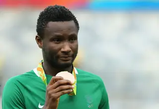 Obi Mikel foi uma das bases da conquista do bronze no torneio olímpico do Rio'2016