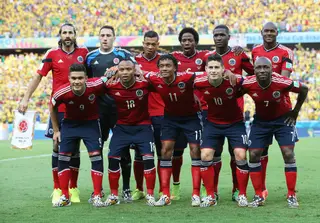 No Brasil'2014, os colombianos caíram apenas diante da seleção anfitriã