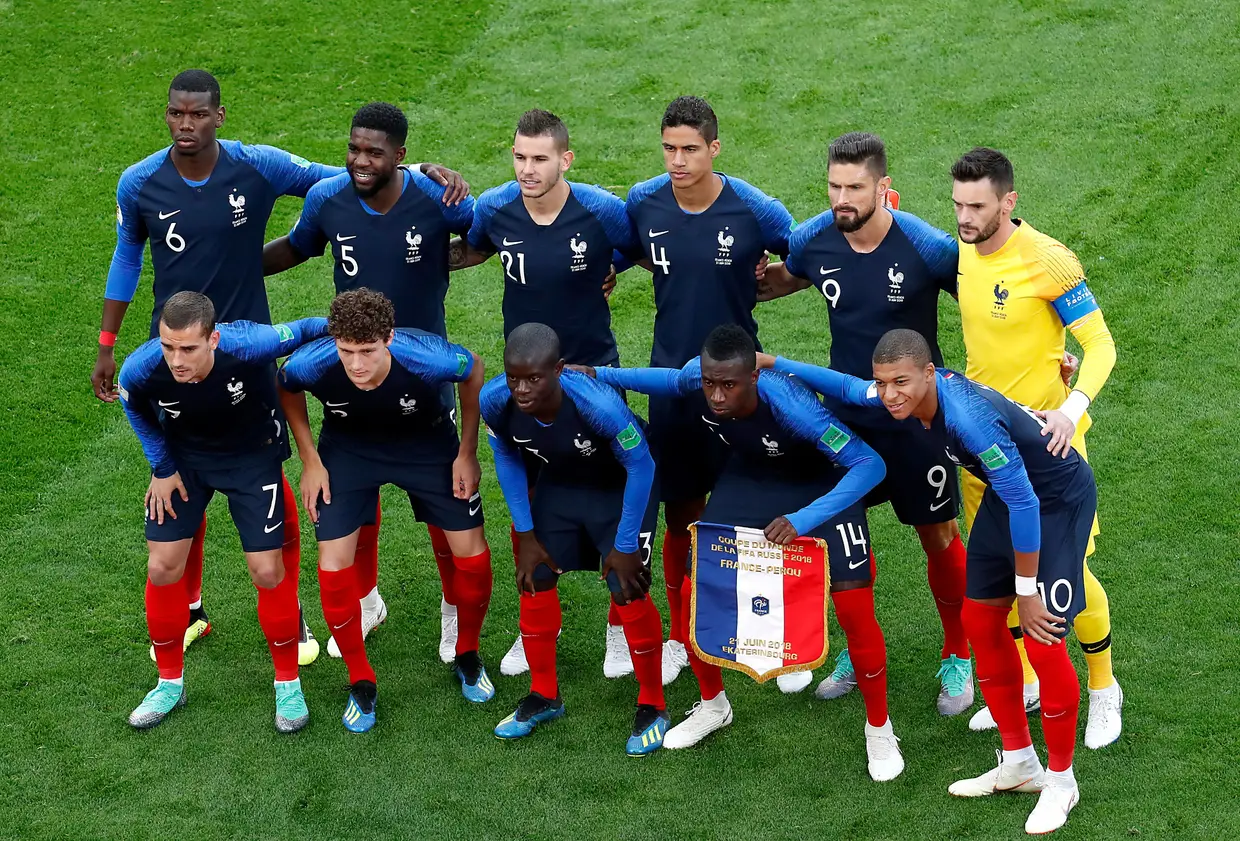 11 inicial da França