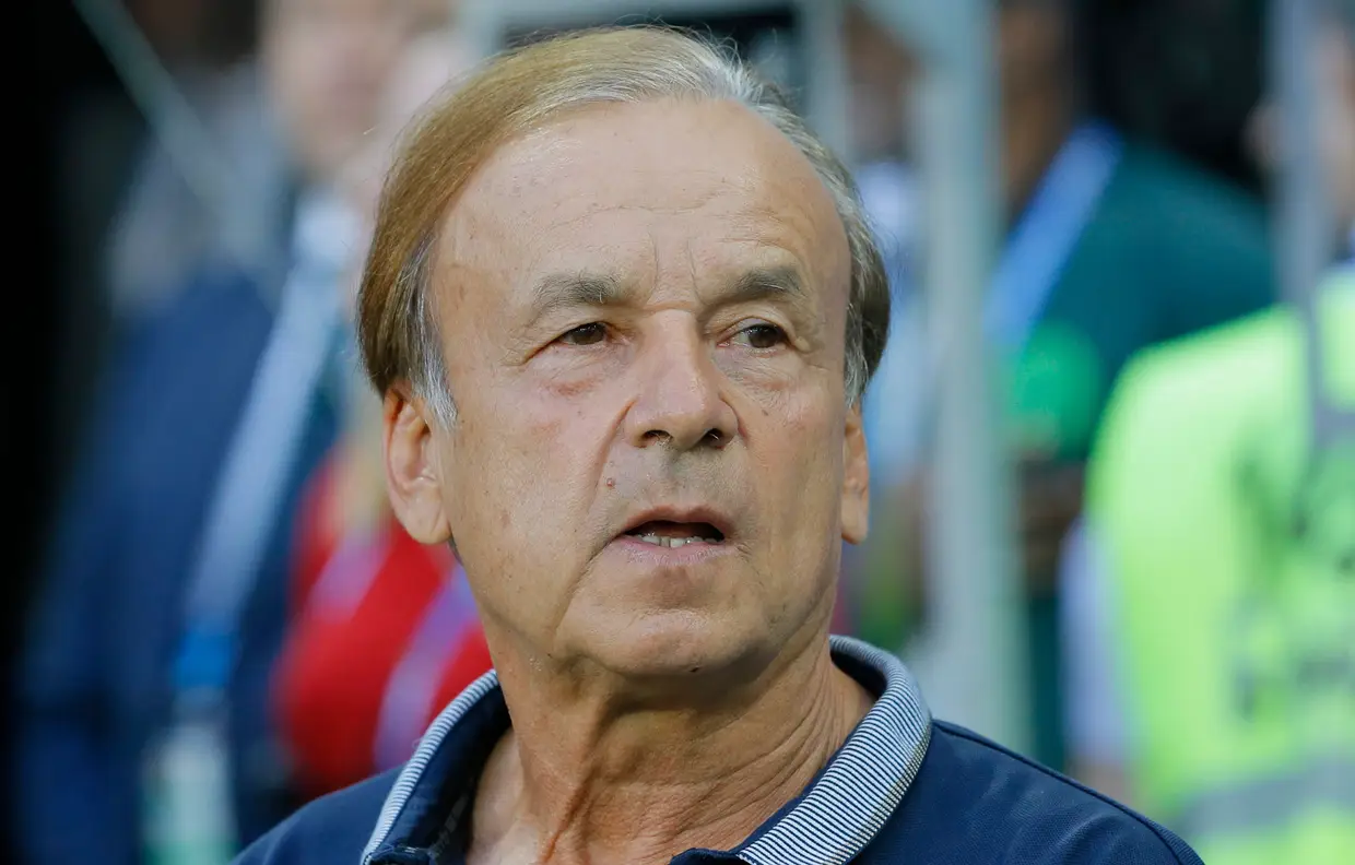 Gernot Rohr, treinador da Nigéria