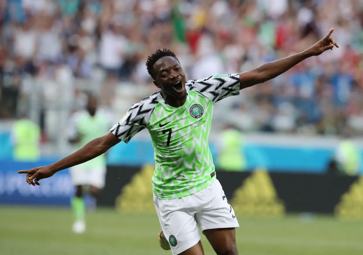 Segundo golo de Ahmed Musa