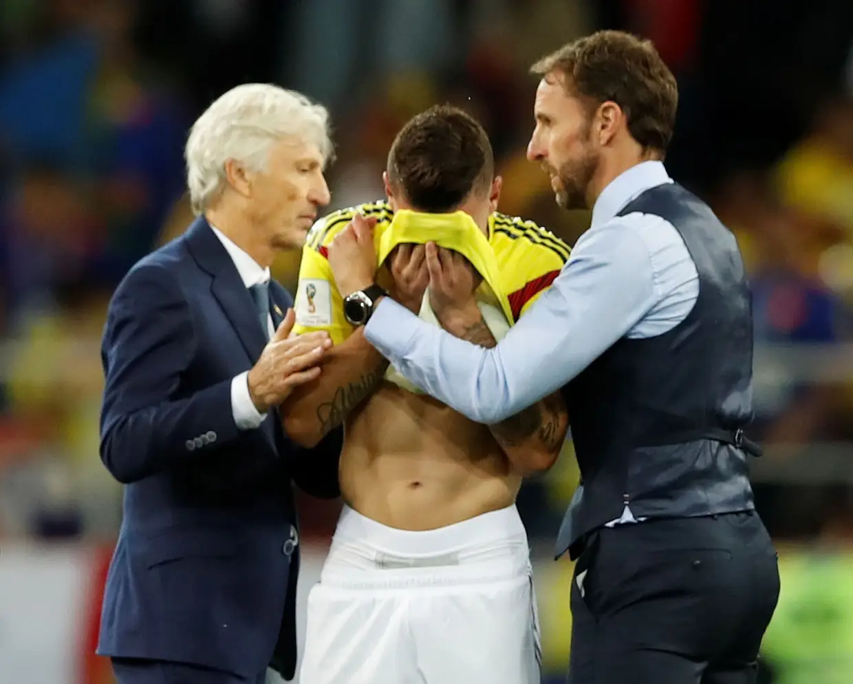 Colômbia 1-1 Inglaterra (3-4 gp)