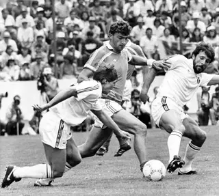 No México'86 os belgas perderam o pódio para a seleção francesa