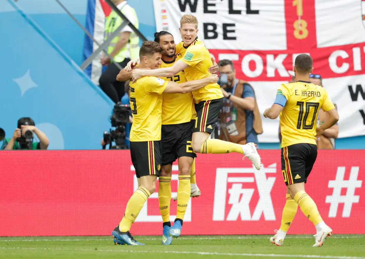 Bélgica 2-0 Inglaterra