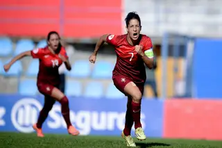 Cláudia Neto é a capitã da seleção feminina
