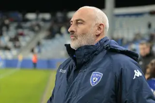 François Ciccolini, treinador do Bastia