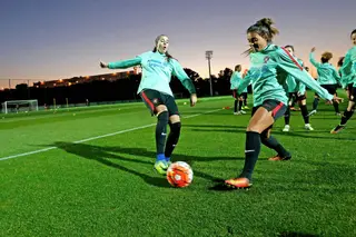 Elas respondem em campo