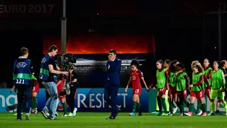 Um misto de desilusão e de orgulho: assim foi após o apito final
