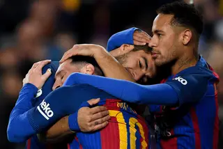Messi, Suárez e Neymar, um dos melhores trios atacantes de sempre