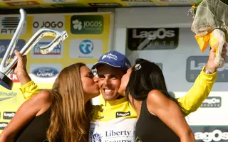 Nuno Ribeiro, o vencedor português da Volta em 2003. O ciclista é agora diretor desportivo da W52-FCPorto, que conquistou a Volta em 2016 com Rui Vinhas