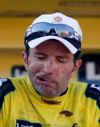 Este é David Blanco, o recordista de triunfos na Volta a Portugal. Ganhou-a em 2006, 2008, 2009, 2010 e 2012