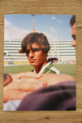 Dani começou a jogar futebol no Sporting, com oito anos e só saiu aos 18 anos.