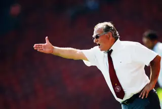 João Alves quando treinava o Servette