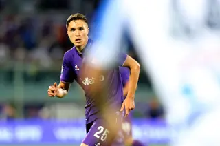 Federico Chiesa tem 19 anos, joga a extremo e vai na segunda época a ser muitas vezes titular na Fiorentina