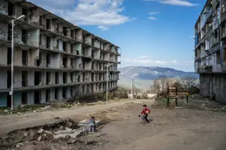Cidade de Shushi, em Nagorno-Karabakh.