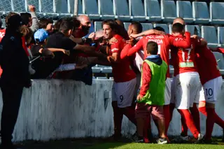 O Santa Clara, equipa da 2ª Liga, eliminou o Belenenses
