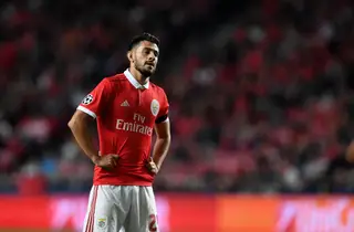 Pizzi, jogador do Benfica