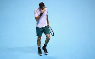 Federer foi eliminado nas meias-finais das ATP Finals
