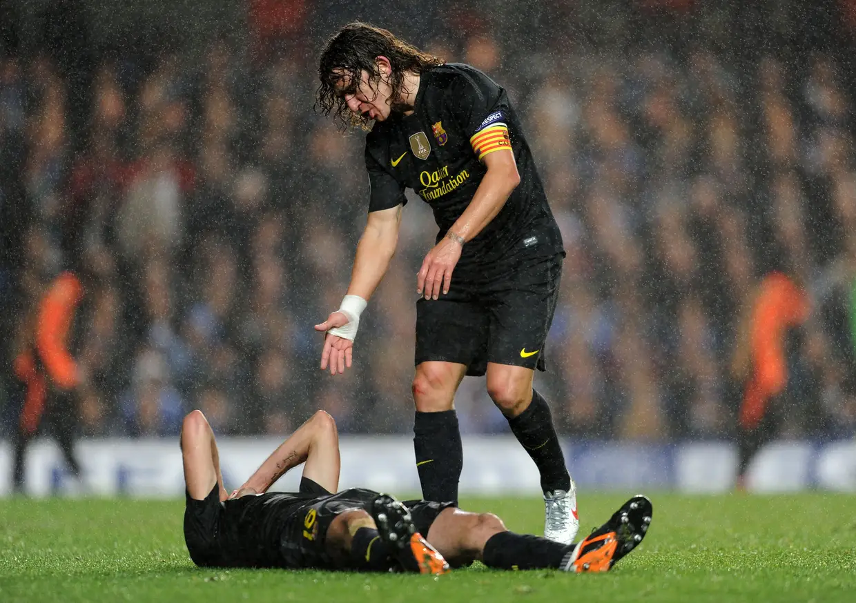 Puyol (ex-Barcelona, agora retirado) foi dos melhores em 2002, 2005, 2006, 2008, 2009 e 2010