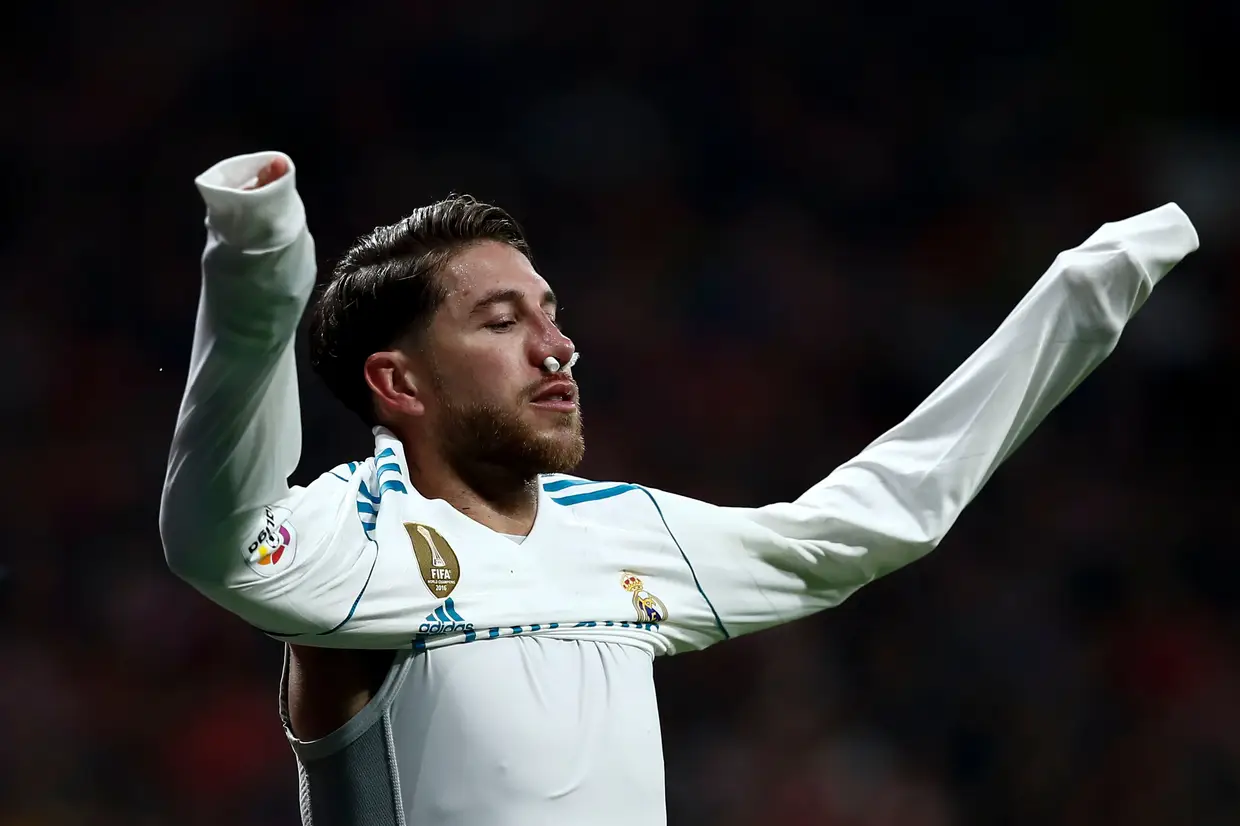 Sergio Ramos (Real Madrid) já esteve seis vezes no melhor onze: 2008, 2012, 2013, 2014, 2015 e 2016)
