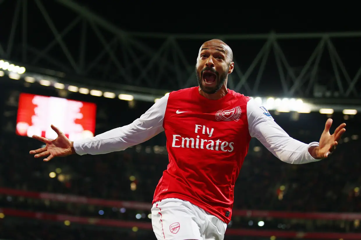 O ex-avançado do Arsenal, Thierry Henry, agora comentador televisivo, entrou no onze dos melhores em 2001, 2002, 2003, 2004 e 2006