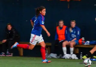 Mónica a jogar no Valerenga da Noruega