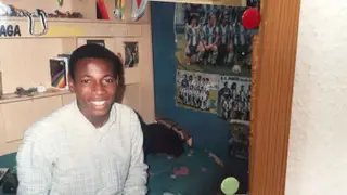 Luís Boa Morte com 17 anos