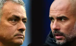 José Mourinho e Pep Guardiola